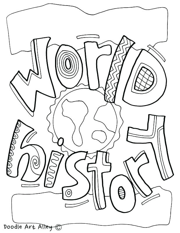 618x800 Subject Coloring Pages Classroom Doodles My Subject Coloring Pages