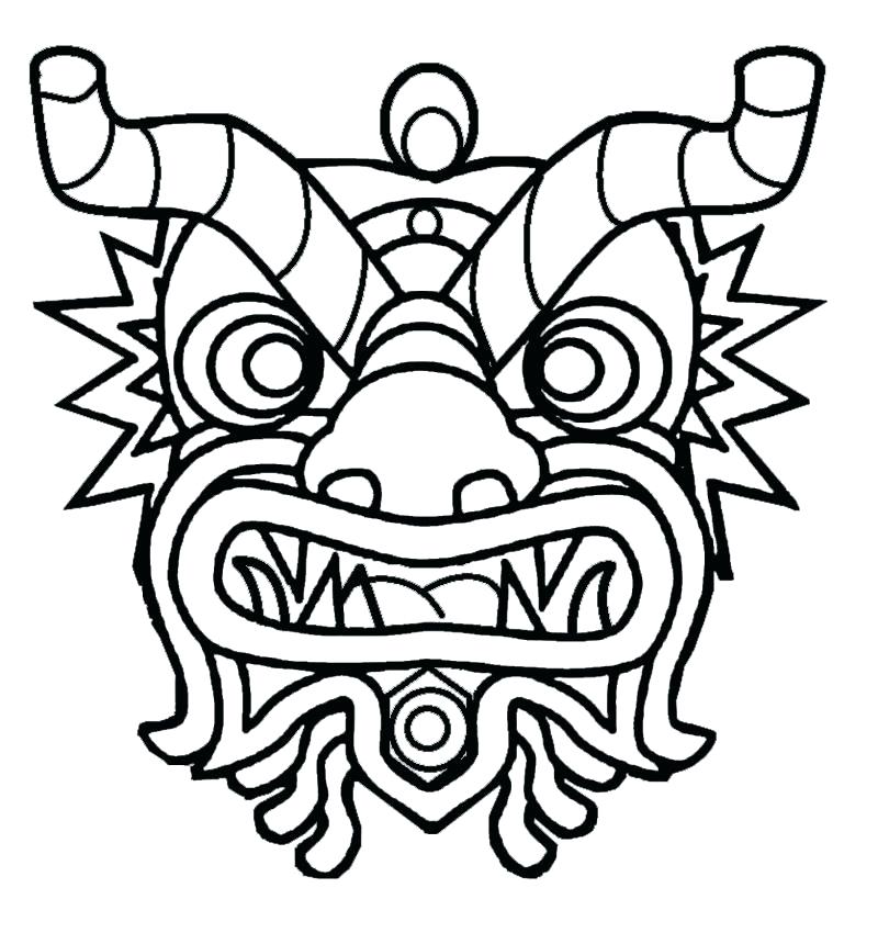 800x850 Cute Dragon Coloring Pages Or First Class New Year Dragon Coloring
