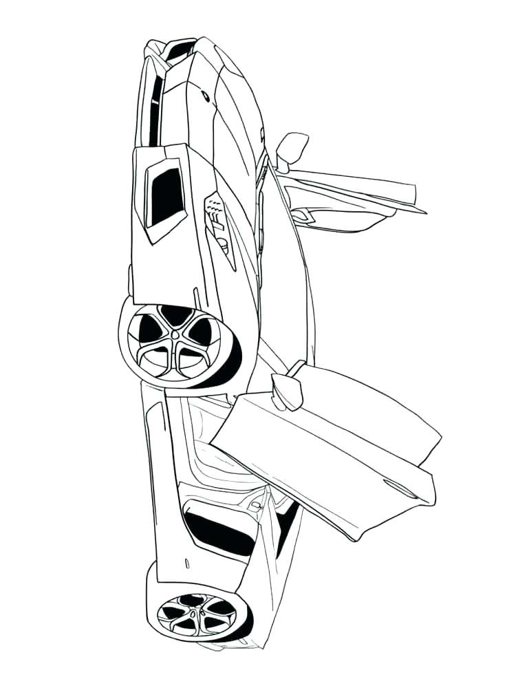 750x1000 Classic Car Colouring Pages