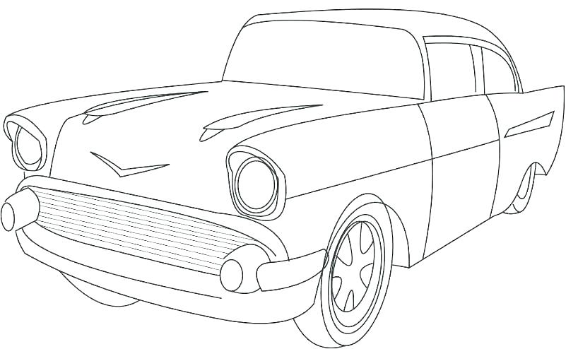 818x494 Classic Cars Coloring Pages Royal Family Classic Car Coloring