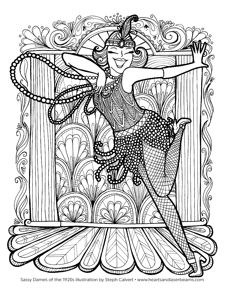 Classic Coloring Pages