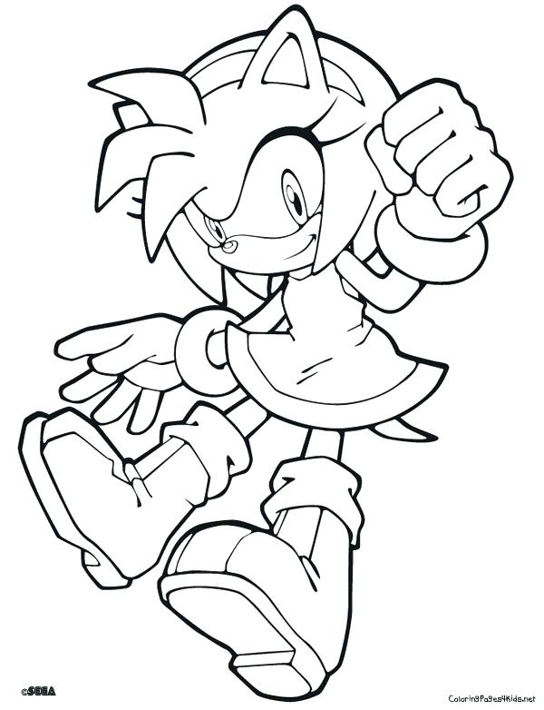 600x782 Sonic Color Pages Classic Sonic Coloring Pages Sonic Boom Tails