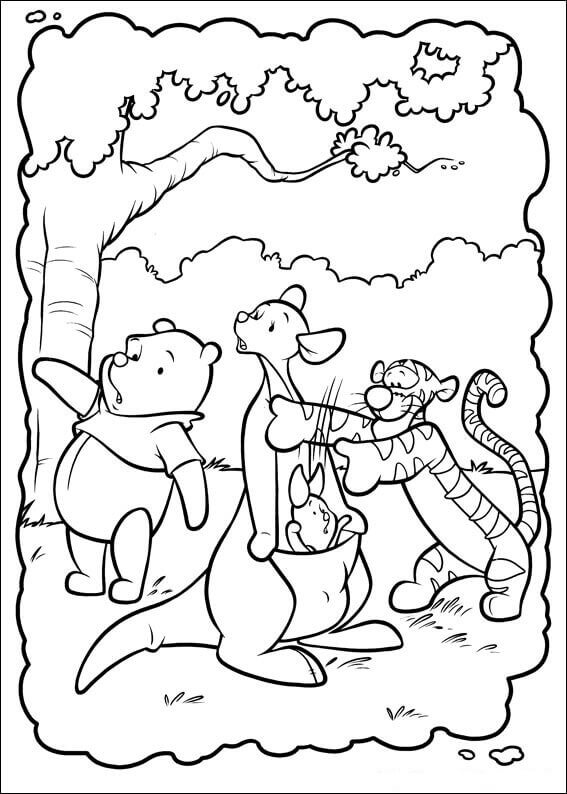 567x794 30 Free Printable Winnie The Pooh Coloring Pages