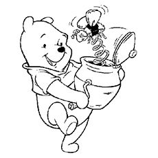230x230 Top 20 Free Printable Cute Winnie The Pooh Coloring Pages Online