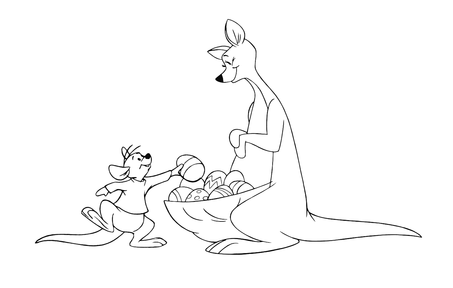 1444x917 Winnie The Pooh Coloring Pages And Easter Egg Decorating Ideas!