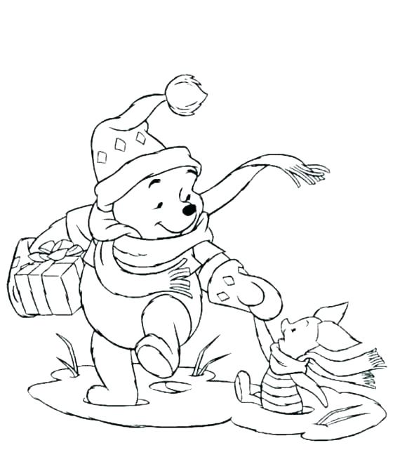 580x671 Winnie The Pooh Characters Coloring Pages