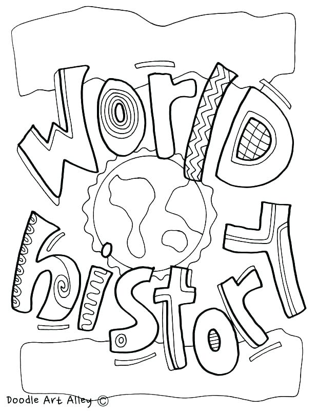 Classroom Coloring Pages