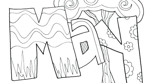 500x280 Classroom Coloring Page Kindergarten Coloring Pages Coloring Page
