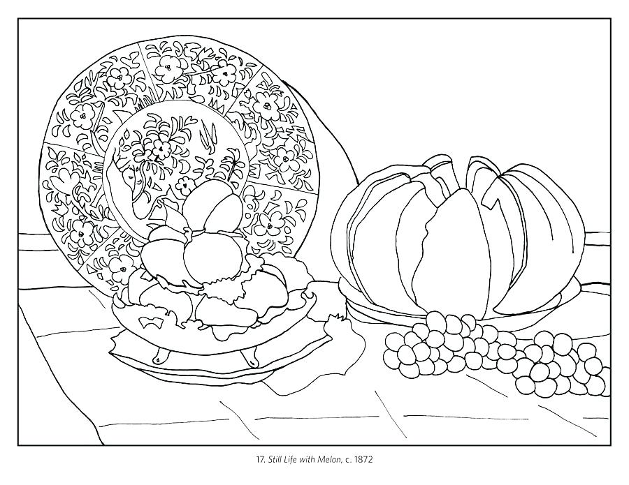 900x695 Claude Monet Coloring Pages Coloring Pages Printable Coloring