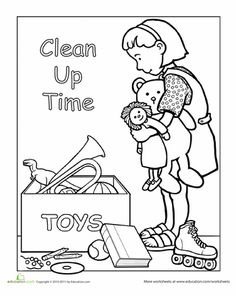 236x296 Free Printable Coloring Page To Teach Kids About Hygiene Germs