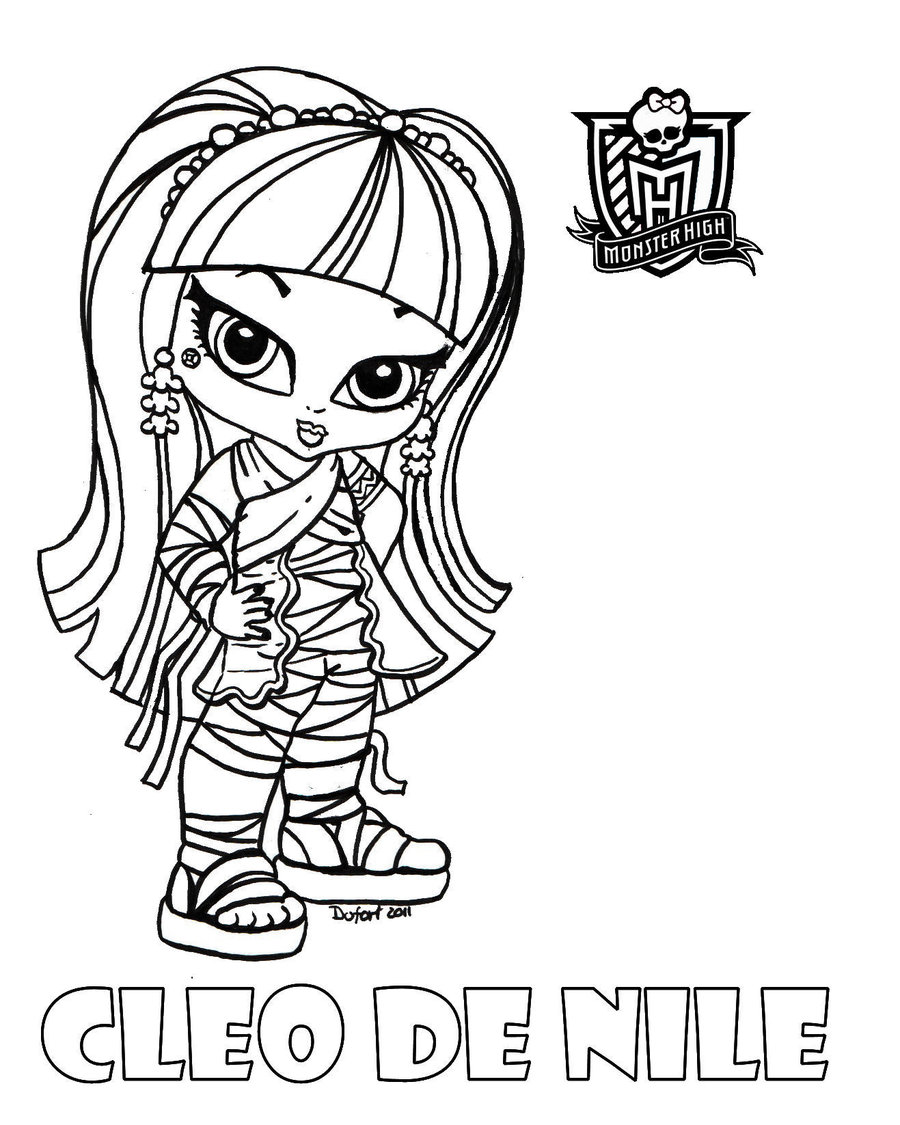 Cleo Coloring Pages