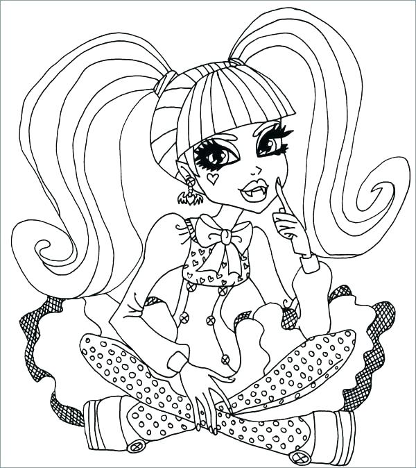 600x674 Cleo De Nile Coloring Pages