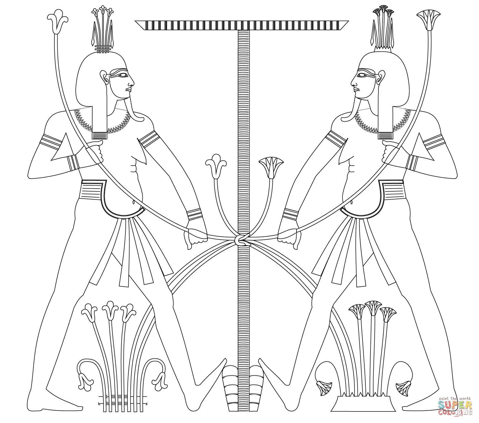 1620x1433 Egypt Coloring Pages Free Coloring Pages Egyptian Coloring Page
