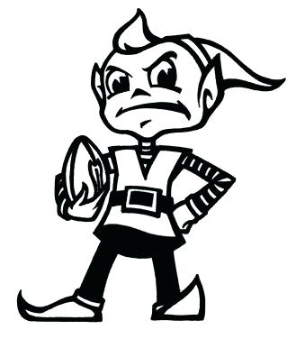 329x376 Cleveland Browns Coloring Pages Browns Elf Graphic Here We Go