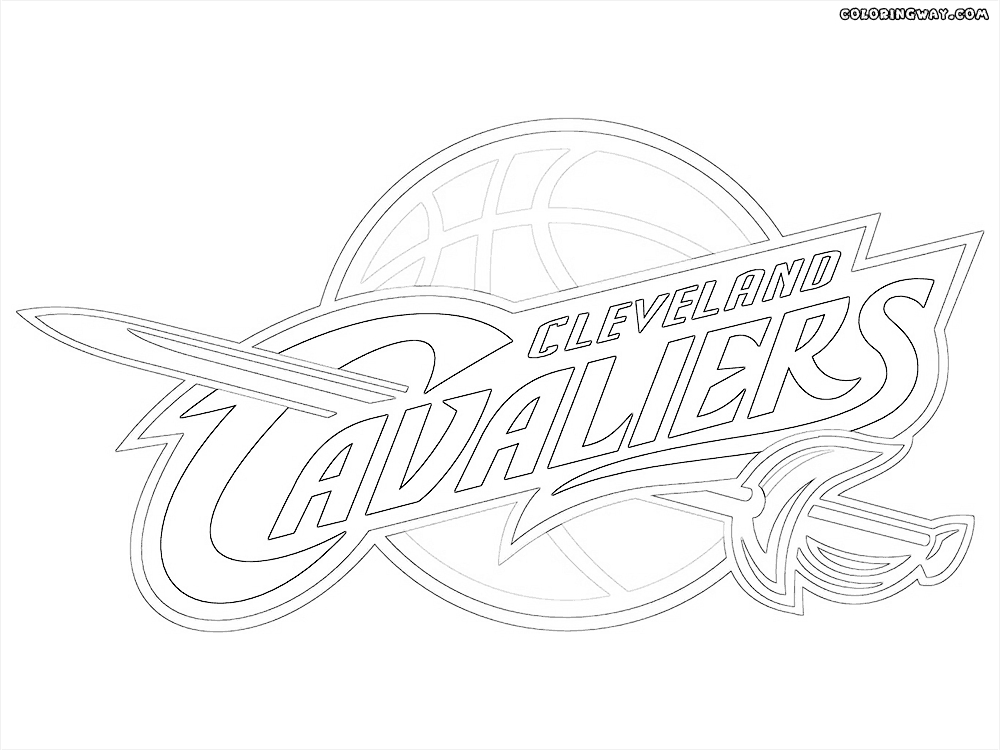 Cleveland Cavaliers Coloring Pages