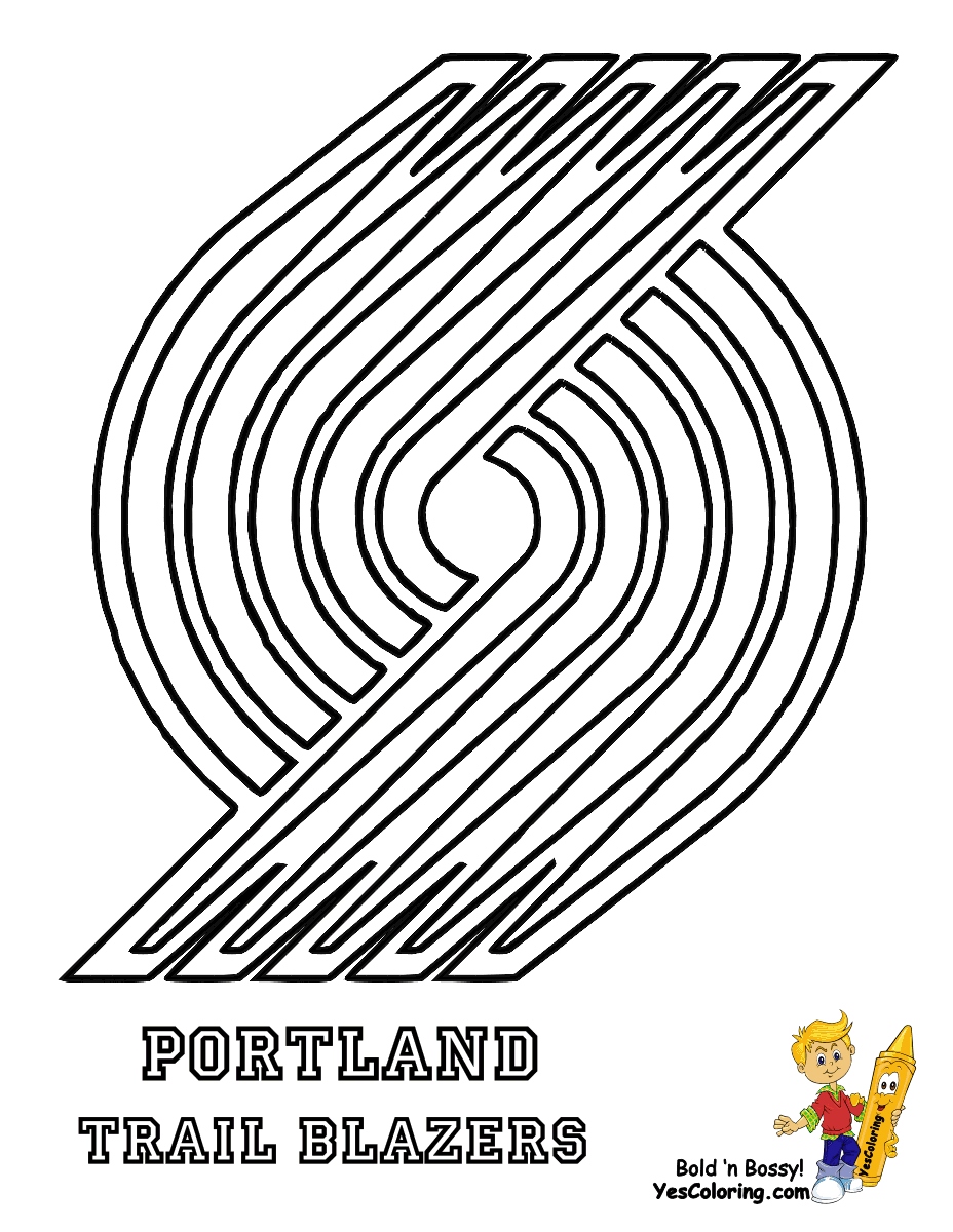 Cleveland Cavaliers Logo Coloring Pages