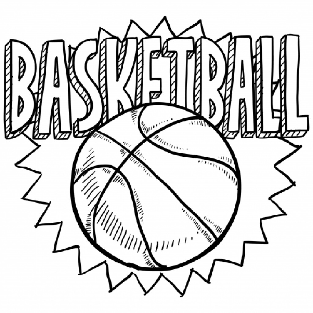 1024x1024 Coloring Pages Lakers Basketball Archives