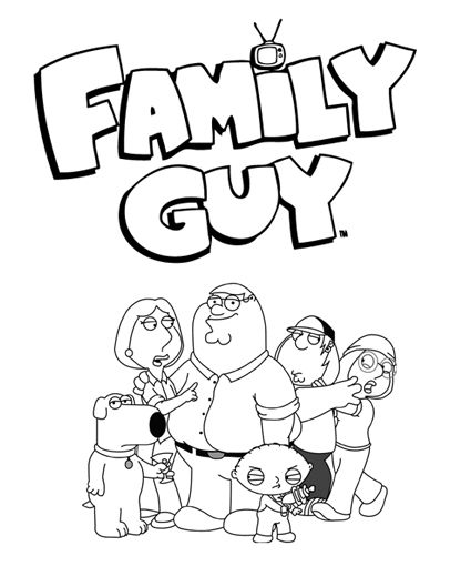 Cleveland Show Coloring Pages