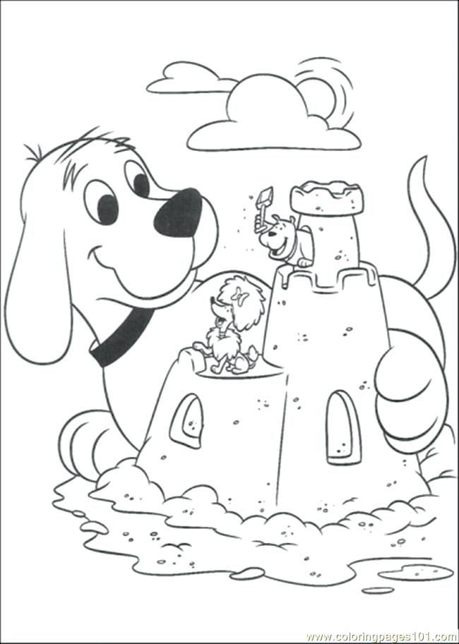 650x912 Astonishing Clifford Coloring Page Colouring For Tiny Clifford