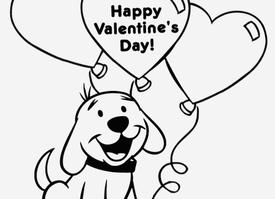 879x635 Clifford Coloring Pages To Print Inspirational Fine Clifford Puppy