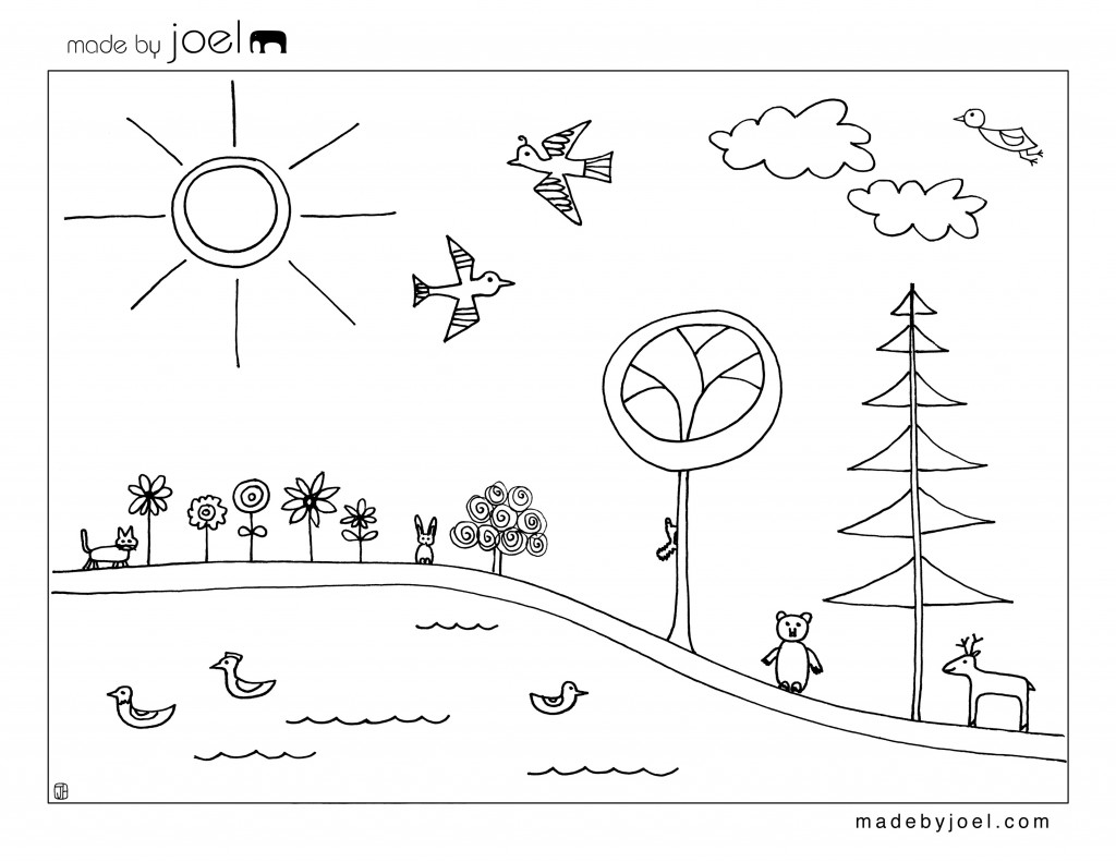 1024x791 Energy Saving Puzzle Coloring Page