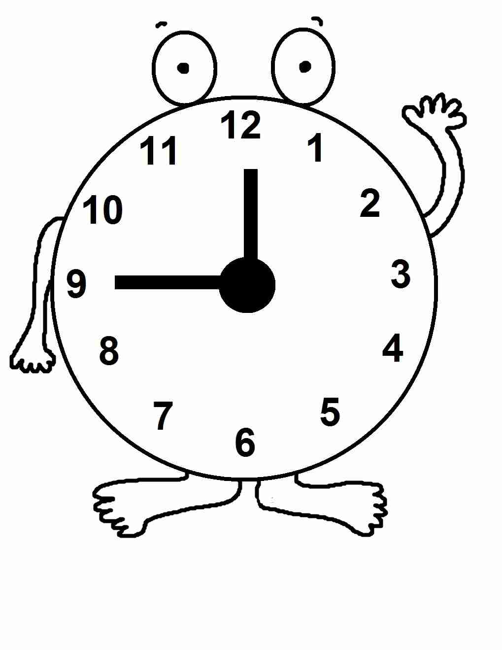 1019x1319 Clock Coloring Pages Tags Exceptional Page Olegratiy