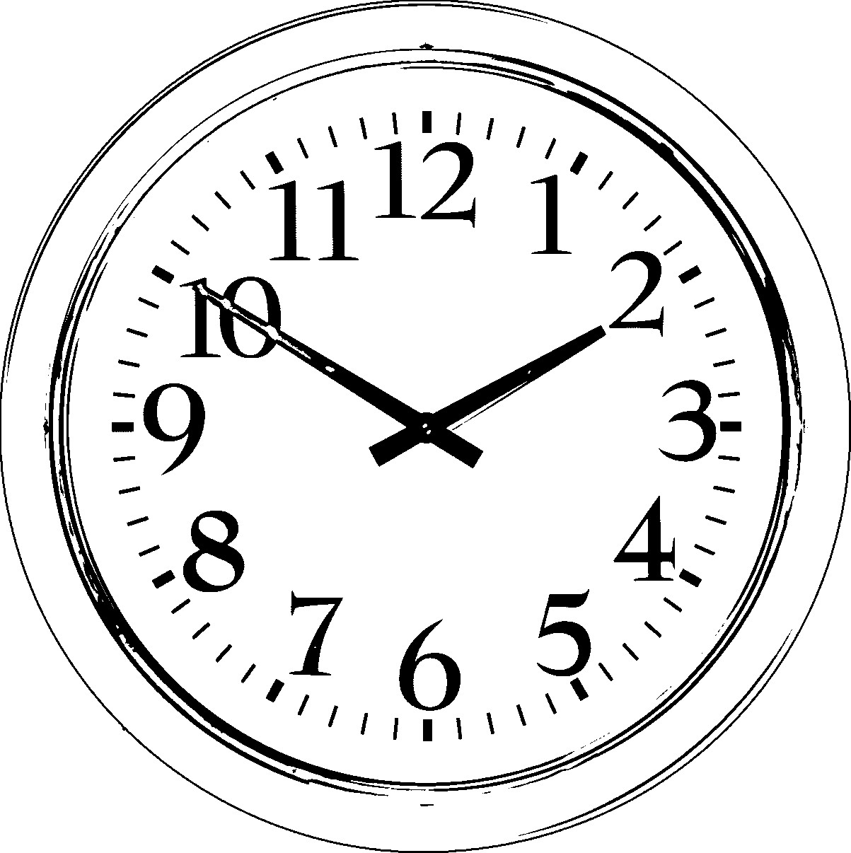 1203x1206 Free Printable Clock Coloring Page F 753 For Glum Me With Auto