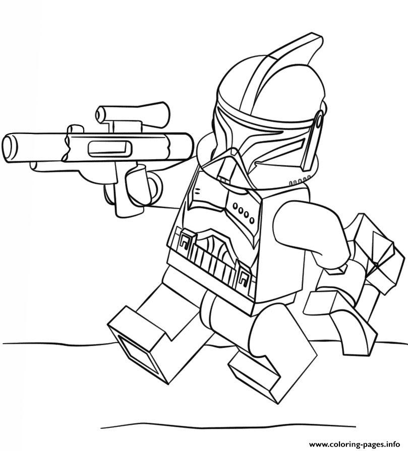 809x895 Print Lego Clone Trooper Coloring Pages Lego Lego