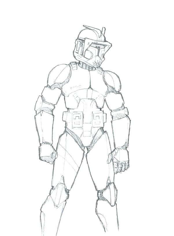 602x815 Star Wars Clone Trooper Coloring Pages Star Wars The Clone Wars