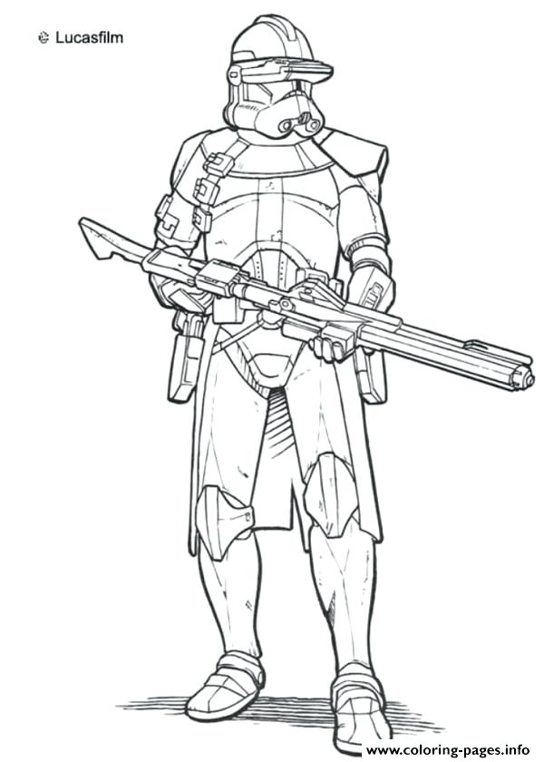 600x840 Clone Trooper Phase 2 Coloring Pages Lego Star Wars Clone Trooper