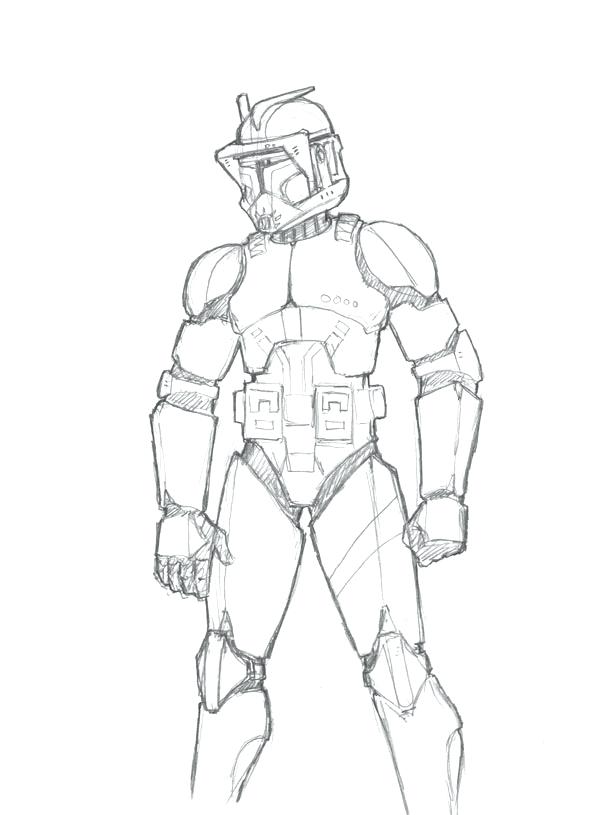 602x815 Clone Coloring Pages Star Wars Clone Trooper Coloring Pages Cute