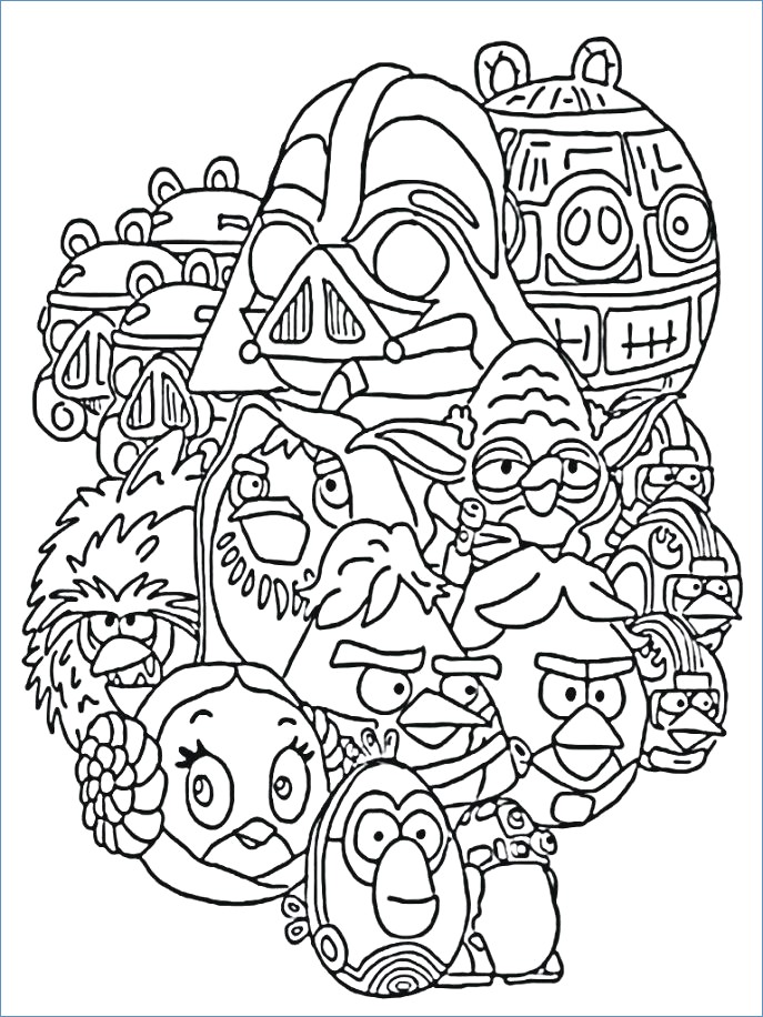 687x916 Star Wars Coloring Pages Anakin Skywalker