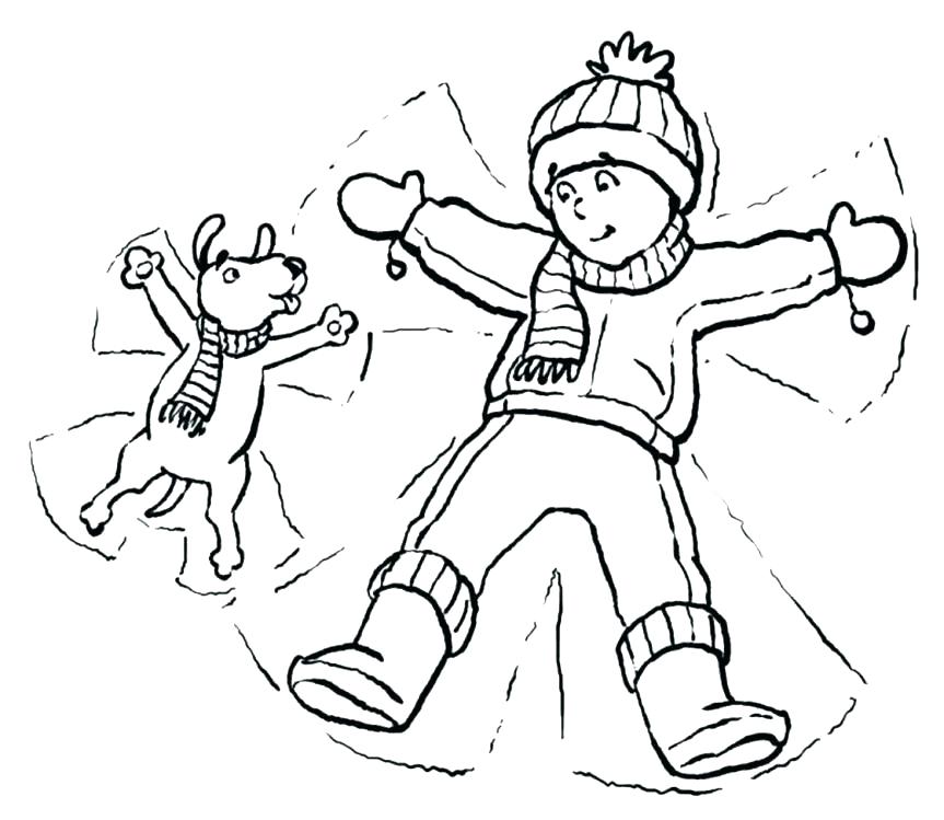 863x749 Winter Clothes Coloring Coloring Pages Practice Writing The Word