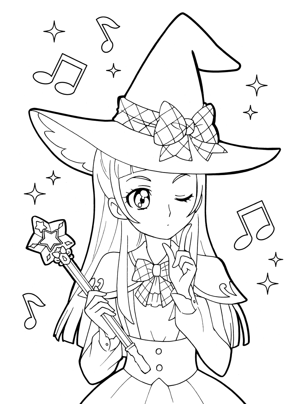 1000x1357 Printable Pin By Mama Mia On Anime Amp Shojo Coloring Book Free