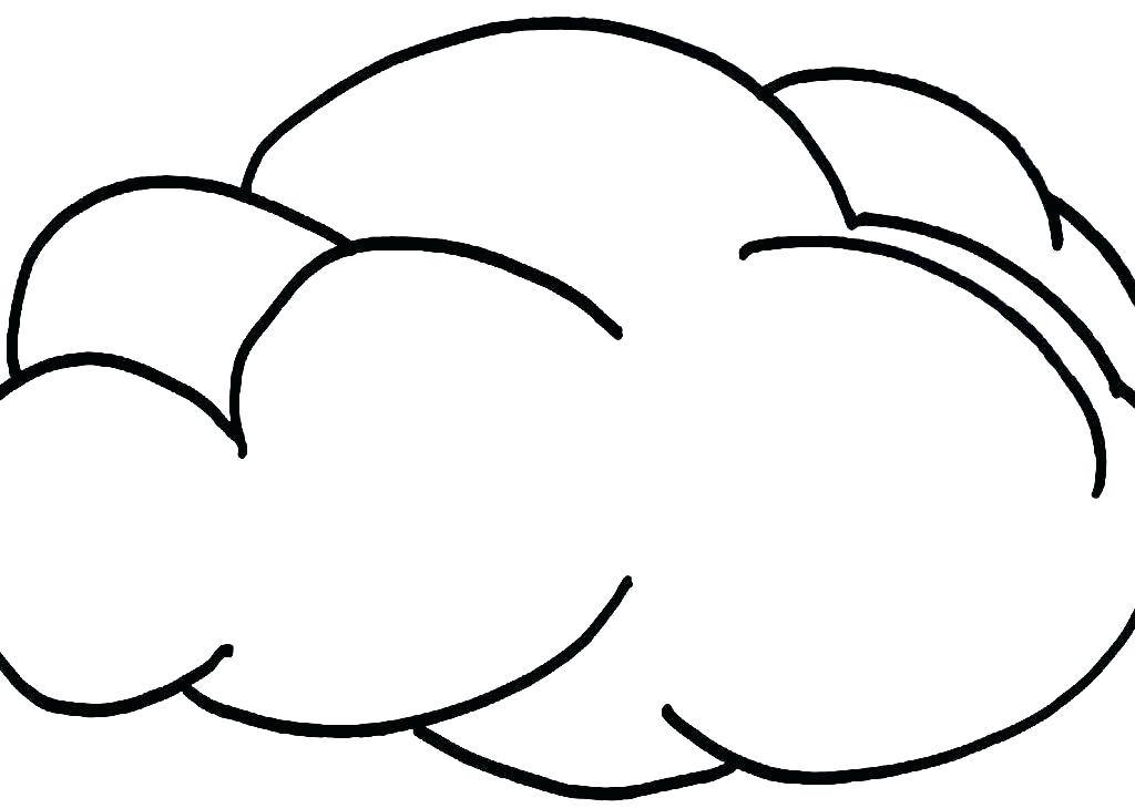 1024x729 Cloud Coloring Page Cloud Coloring Sheet Storm Cloud Coloring