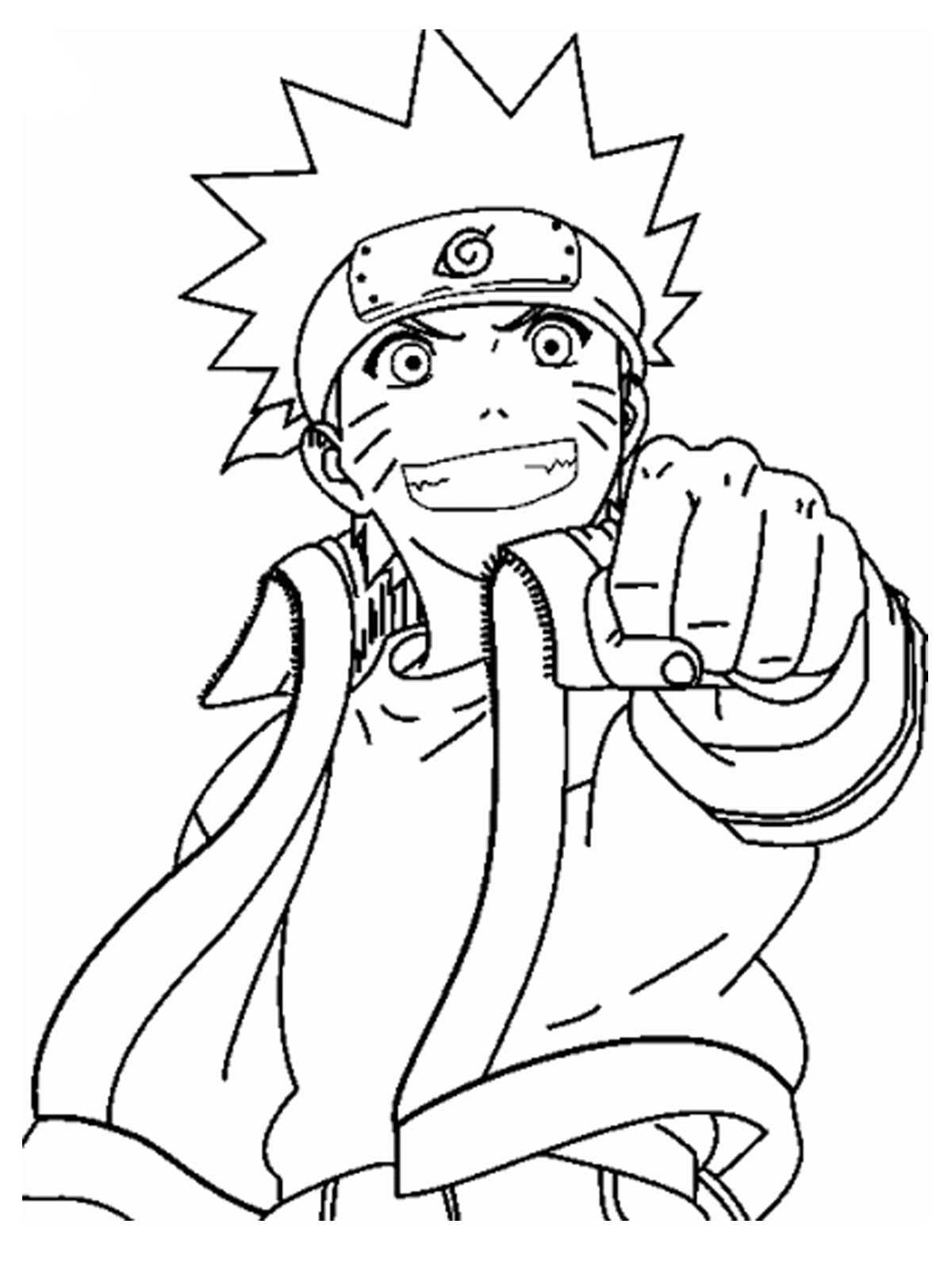 1200x1600 Naruto Coloring Pages Naruto Coloring Pages To Print