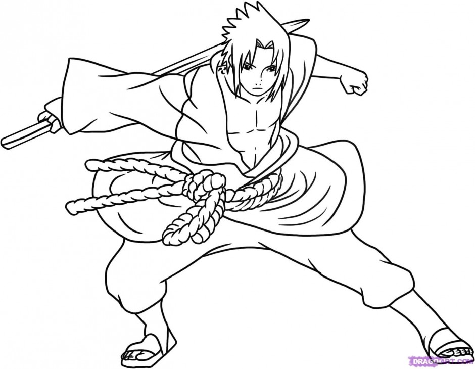 940x730 Naruto Coloring Pages To Print