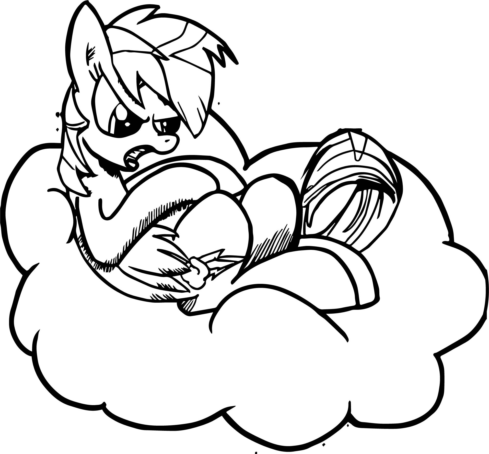 1998x1857 Cloud Coloring Page Free Draw To Color