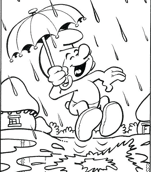 525x600 Rainy Day Coloring Pages Rainy Day Coloring Page Daisy In Rainy