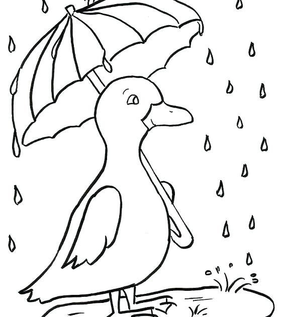 567x630 Rainy Day Coloring Pages Rainy Day Coloring Pages Free