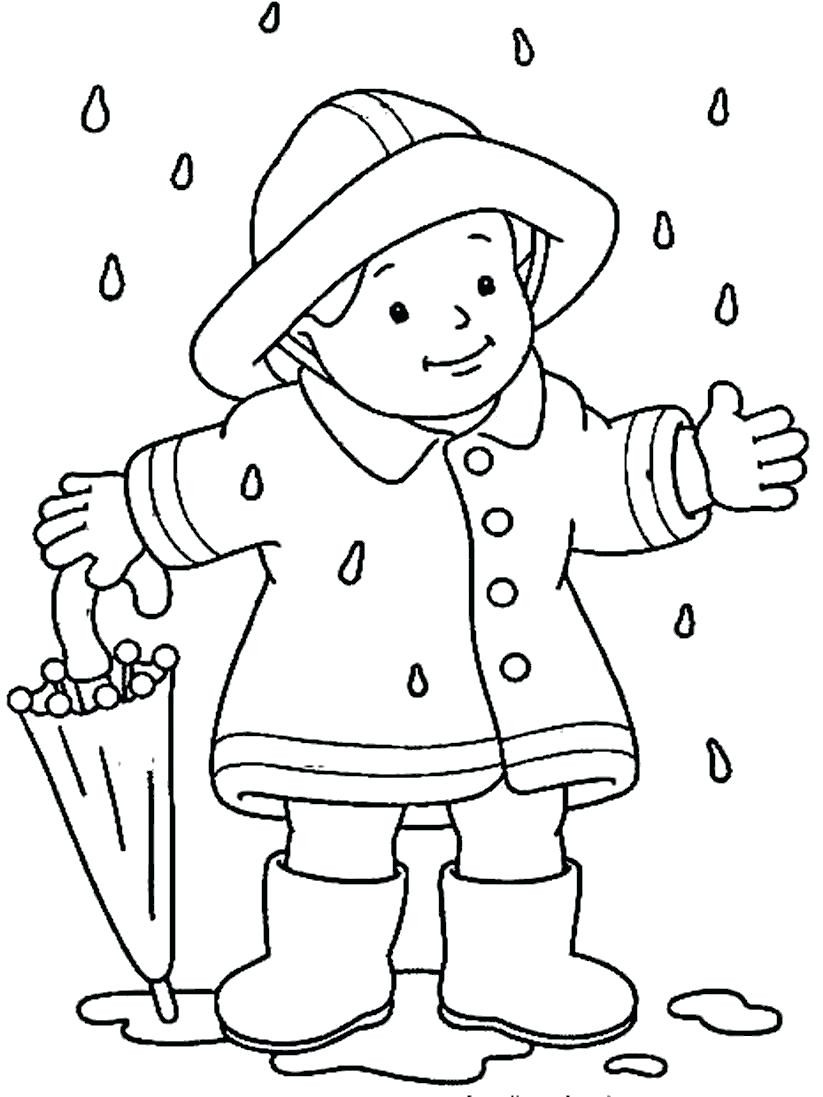 823x1097 Rainy Day Coloring Sheets Informative Page Printable Pages Kids