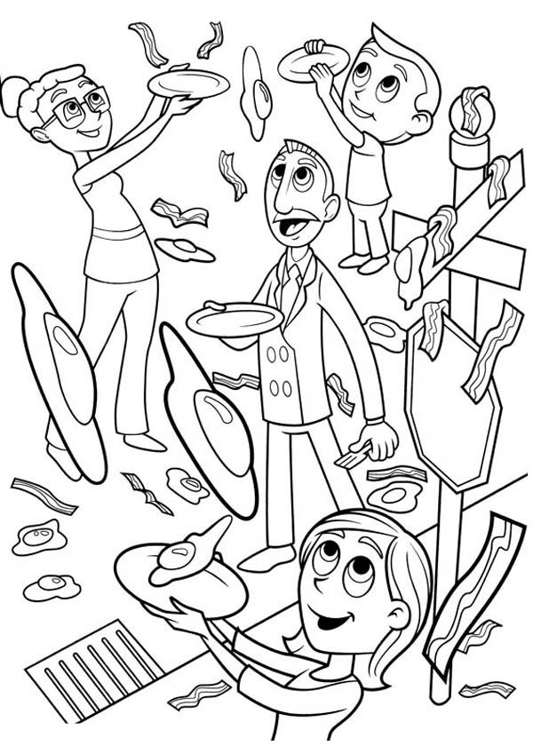 600x840 Cloudy A Chance Of Meatballs Coloring Page Luxury Cloudy