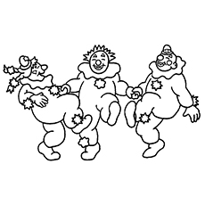 230x230 Top 10 Free Printable Funny Clown Coloring Pages Online
