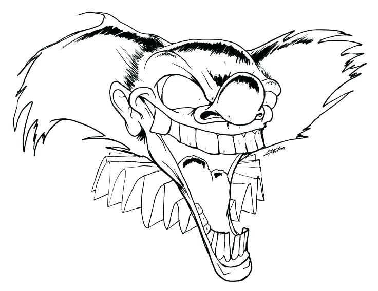 736x568 Clown Printable Coloring Pages Clowns Coloring Pages Free