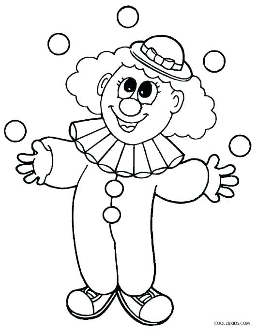 531x685 Clown Coloring Page Scary Clown Coloring Page Printable Circus