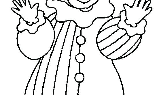 545x329 Clown Color Pages Clown Color Pages Circus Clown Coloring Page