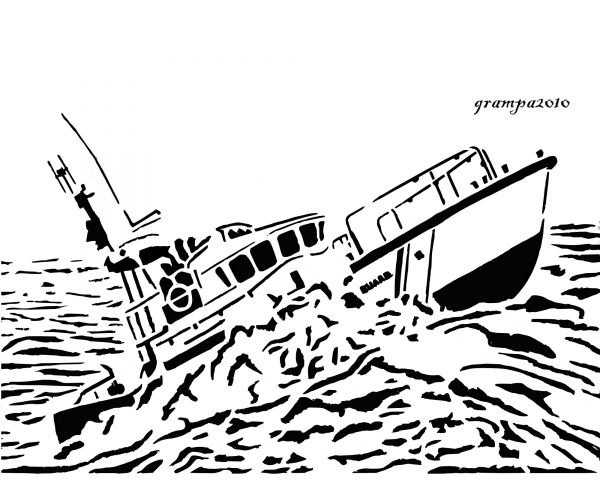 600x480 Coast Guard Motor Life Boat, Coast Guard Coloring Book