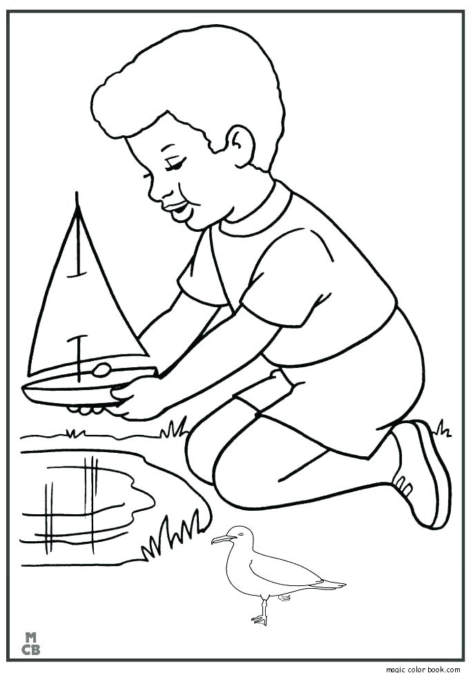 685x975 Coloring Pages Boats Coast Guard Boat Harbour With Boats Coloring