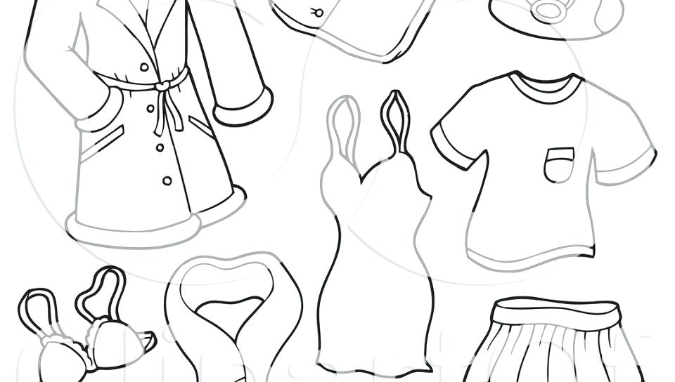 960x544 Clothing Coloring Page Winter Clothes Colouring Pages Winter