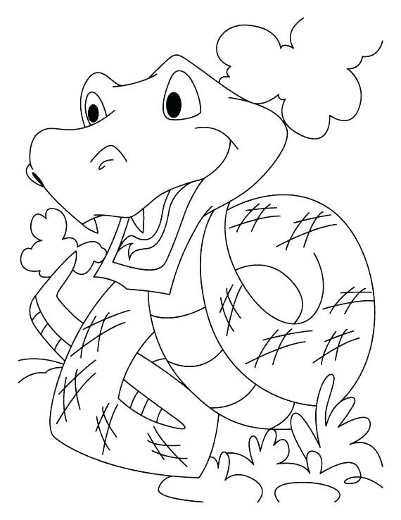 570x738 Coloring Page Snake Snake Colouring Pages Fancy Snake Coloring